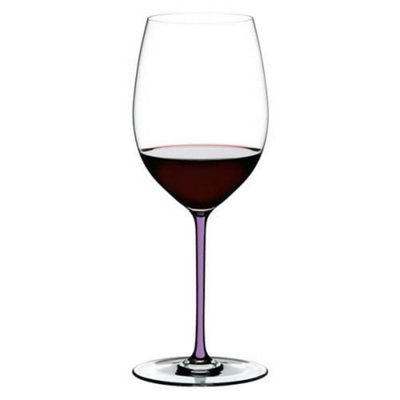 Riedel Hand Made Fatto A Mano Cabernet / Merlot Wine Glass Violet Red/Bordeaux/White