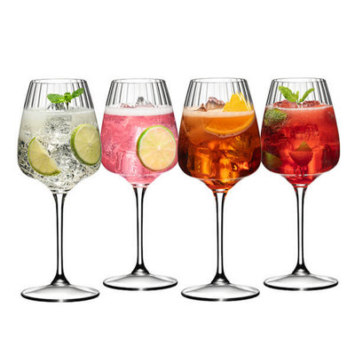 Riedel Summer Drinks Set Of 4 Cocktail Mixing Glasses from B&Q