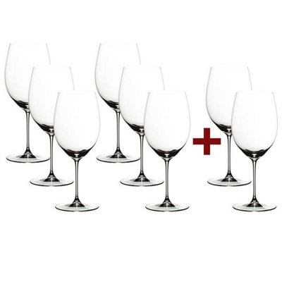Riedel Veritas Cabernet/Merlot, 8 For 6