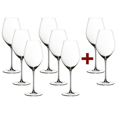 Riedel Veritas Champagne Glasses8 For 6 from B&Q