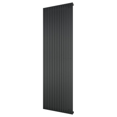 Ximax Vertirad Slim Hwslm1800590A Anthracite Gas Vertical Designer Panel 4532Btu Radiator(W)590mm X (H)1800mm from B&Q