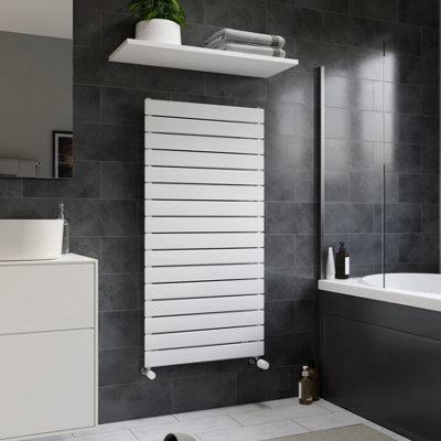 Ximax Vertirad Hwh1195600W White Gas Vertical Designer Panel 2280Btu Radiator(W)600mm X (H)1195mm from B&Q