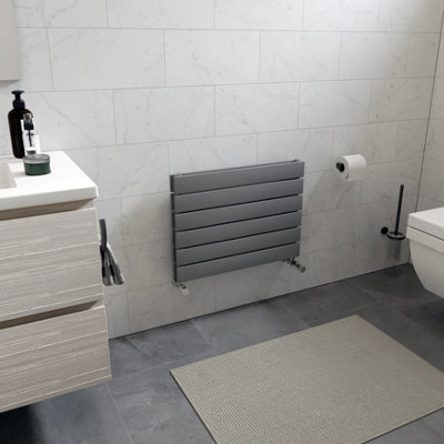 Ximax Vertirad Duplex Hwhd1195600S Gas Horizontal Designer Panel Radiator(W)600mm X (H)445mm from B&Q
