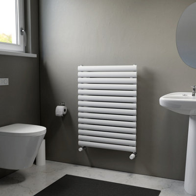 Ximax Champion Forh1164600W White Gas Vertical Designer Radiator(W)600mm X (H)816mm from B&Q