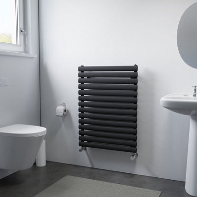 Ximax Champion Forh1164600A Anthracite Gas Vertical Designer Radiator(W)600mm X (H)816mm from B&Q