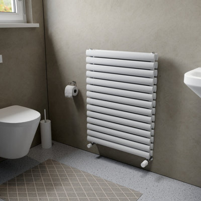 Ximax Champion Duplex Fordh816600W White Gas Vertical Designer Radiator(W)600mm X (H)816mm from B&Q