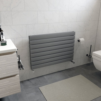 Ximax Vertirad Duplex Hwhd1195600S Gas Horizontal Designer Panel Radiator(W)900mm X (H)595mm from B&Q