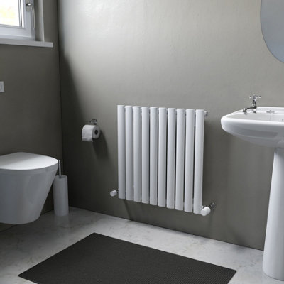 Ximax Fortuna For600584W White Gas Vertical Designer 1532Btu Radiator(W)584mm X (H)600mm from B&Q