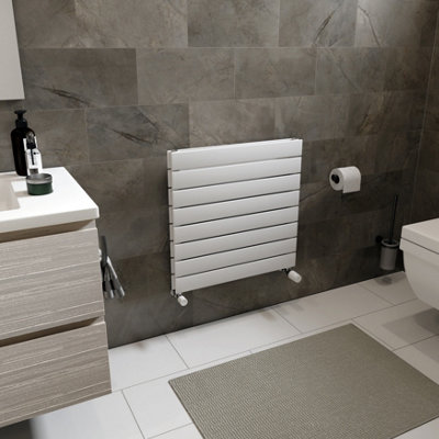Ximax Vertirad Duplex Hwhd1195600W White Gas Vertical Designer Panel Radiator(W)600mm X (H)595mm from B&Q