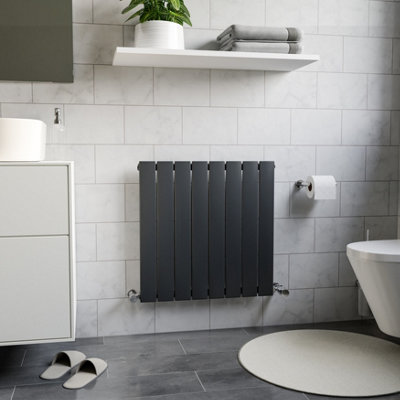 Ximax Vertirad Hw600595A Anthracite Vertical 1057Btu Radiator(W)595mm X (H)600mm from B&Q