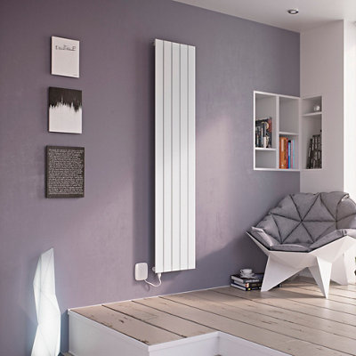 Ximax Vertirad Hwe900520W White Vertical Designer 2047Btu Radiator(W)520mm X (H)900mm from B&Q