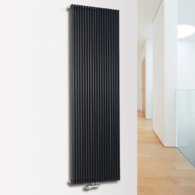 Ximax Triton Tr1800450A Anthracite Vertical Designer 3685Btu Radiator(W)450mm X (H)1800mm from B&Q