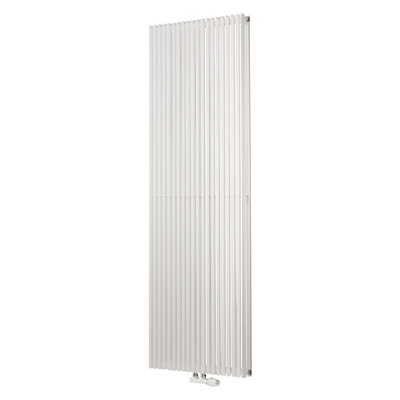 Ximax Triton Duplex Trd180450W White Vertical Designer 6620Btu Radiator(W)450mm X (H)1800mm from B&Q