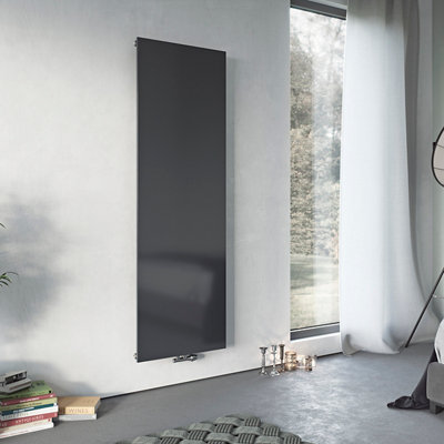 Ximax Vertiplan Hwpv15045A Anthracite Vertical Designer 2399Btu Radiator(W)445mm X (H)1500mm from B&Q