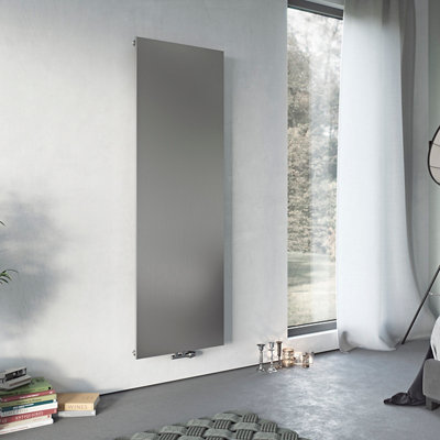 Ximax Vertiplan Hwpv18045S Vertical Designer 2835Btu Radiator(W)445mm X (H)1800mm from B&Q