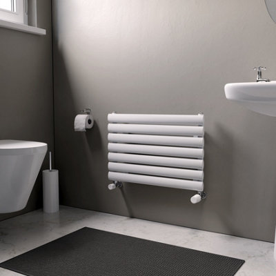 Ximax Champion Forh1164600W White Gas Horizontal Designer Radiator(W)600mm X (H)410mm from B&Q