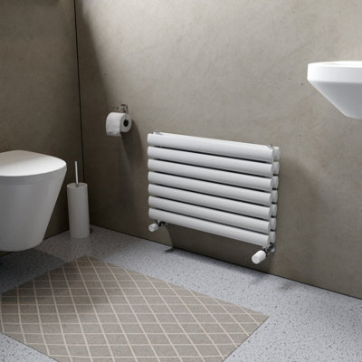 Ximax Champion Duplex Fordh410600W White Gas Horizontal Designer Radiator(W)600mm X (H)410mm from B&Q