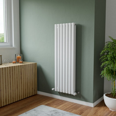 Agadon Neo Duplex Designer Radiator 1200 X 410 mm White2925 Btu10 Years Guarantee from B&Q