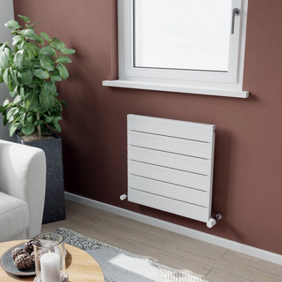 Agadon Rome Aluminium Designer Radiator 603 X 600 mm White1167 Btu10 Years Guarantee from B&Q