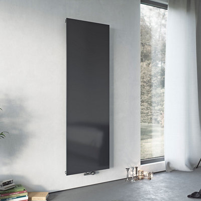 Ximax Vertiplan Hwp180045A Anthracite Vertical Designer 2513Btu Radiator(W)450mm X (H)1800mm from B&Q