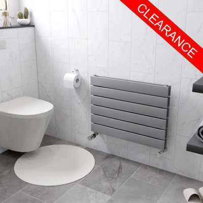 Agadon Panio Duplex 445 X 600 mm Silver1560 Btu10 Year Guarantee from B&Q