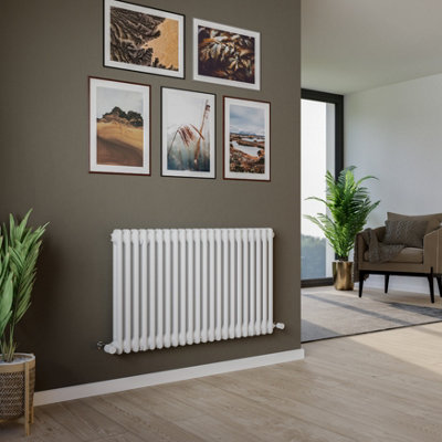 B&Q -  Kylo 2 Column Radiator 600 X 1010 mm White