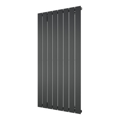 Ximax Anthracite Gas Vertical Panel 2662Btu Radiator(W)595mm X (H)1200mm from B&Q