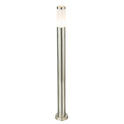 Luminosa Lighting Luminosa Boston Led Outdoor Bollard Stainless Steel Ip44 1X E27 3000K from B&Q