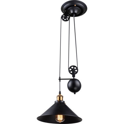 Luminosa Lighting Luminosa Lenius Dome Pendant Ceiling Light Copper Colored 1X E27 from B&Q