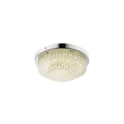 Luminosa Lighting Light Luminosa Ing Luminosa Cake Ceiling Chrome Led 4000K Large
