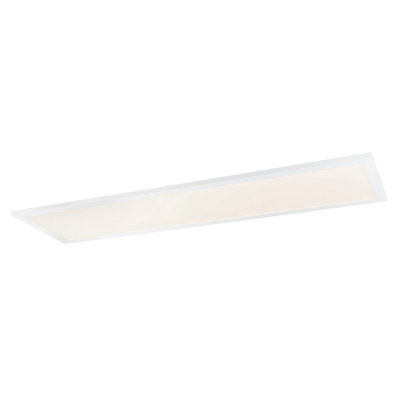 Luminosa Lighting Luminosa Rosi 120X30Cm Panel White Led Dimmable 3000-6000K Remote Control from B&Q