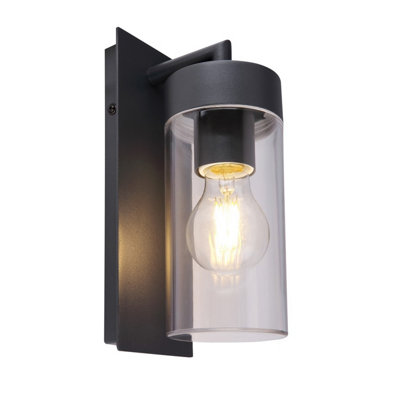 Luminosa Lighting Luminosa Vessa Outdoor Wall Lantern Anthracite Ip44 1X E27 from B&Q