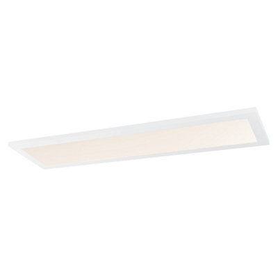 Luminosa Lighting Luminosa Rosi 80X20Cm Panel White Led Dimmable 3000-6000K Remote Control from B&Q