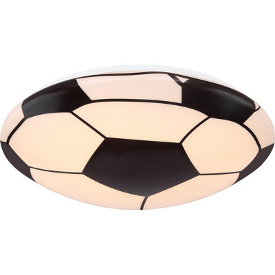 Luminosa Lighting Luminosa Lemmi Flush Ceiling Light White Led 3000K from B&Q