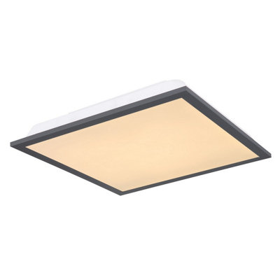 Luminosa Lighting Luminosa Doro Flush Ceiling Light White Led 3000K from B&Q