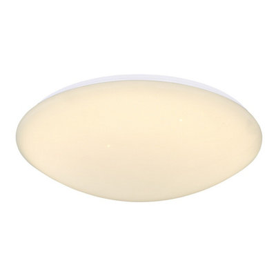 Luminosa Lighting Luminosa Atreju I Flush Ceiling Light White Led 4000K from B&Q