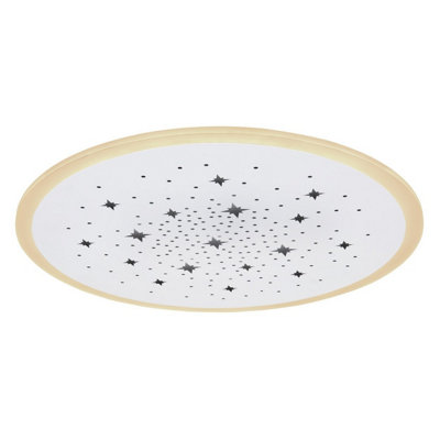 Luminosa Lighting Light/White Luminosa Ing Luminosa Murphy Integrated Led Semi Flush Ceiling Led Dimmable 2700-6500K Remote Control 50Cm