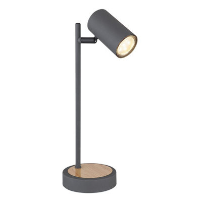 Luminosa Lighting Light Luminosa Ing Luminosa Robby Desk Task Lamp Graphite 1X Gu10 35Cm