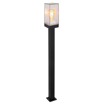 Luminosa Lighting Luminosa Gabba Outdoor Bollard Aluminium Die-Cast Ip44 1X E27 from B&Q