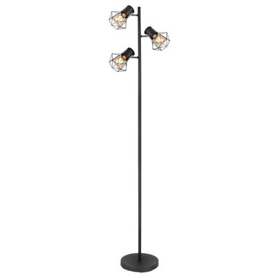 161 H cm Powder Coated Traditional Floor Lamp - Image 2