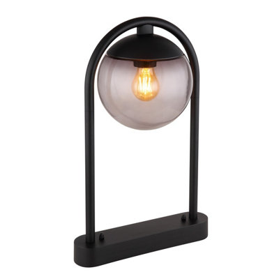 Globo Lighting Michael Pedestal Light Black - Image 3
