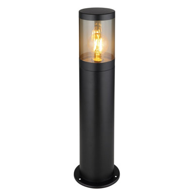 Luminosa Lighting Luminosa Xeloo Outdoor Bollard Matt Black Ip44 1X E27 from B&Q