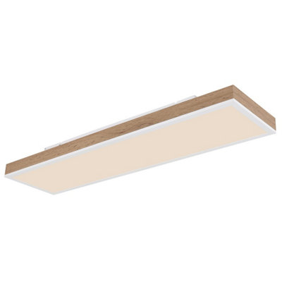 Luminosa Lighting Luminosa Doro Flush Ceiling Light White Matt Led Dimmable 2700-6500K Remote Control Timer from B&Q