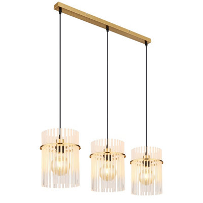 Globo Lighting Gorley Pendant Light Gold - Image 3