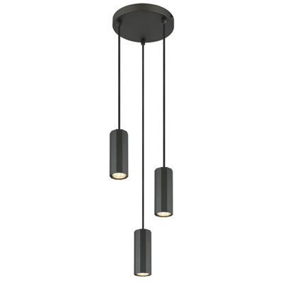 Globo Lighting James Pendant Light Grey - Image 2
