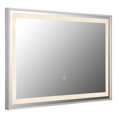 Luminosa Lighting Luminosa Rivas 40X60Cm Illuminated Bathroom Mirror Led Dimmable 2700-6500K Touch Dimmer from B&Q