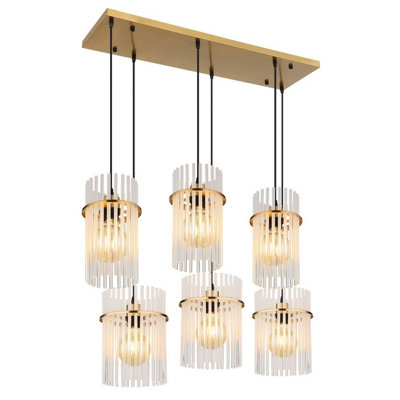 Globo Lighting Gorley Pendant Light Gold - Image 2