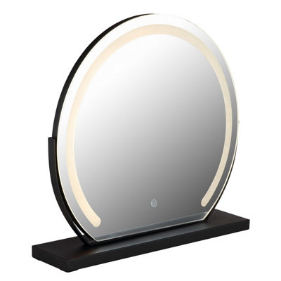 Luminosa Lighting Luminosa Rivas 49X52Cm Illuminated Bathroom Mirror Led Dimmable 2700-6500K Touch Dimmer from B&Q