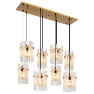 Globo Lighting Gorley Pendant Light Gold - Image 2