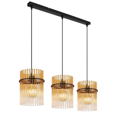 Globo Lighting Gorley Pendant Light Black - Image 2